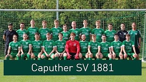 Mannschaftsfoto: Herren - 1. Mannschaft - Caputher SV 1881 - Saison 25/26
