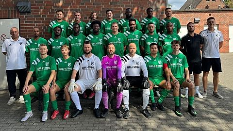 Mannschaftsfoto: Herren - 1. Mannschaft - TB Oberhausen 1889 - Saison 26/27