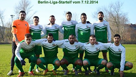Oben (v.l.n.r.): Ömürcan Korkut, Can Eryigit, Beyazit Taflan, Tolga Akman, Selim Kiyak, Serdar Günes Unten: Mehmet Aydin, Serdar Kucak, Slim Jaballah, Fetih Yüksel, Mahmoud Akkaoui