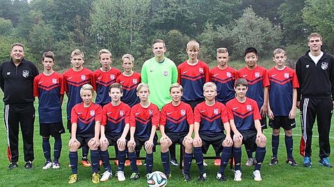 Stehend: Uwe Zenk (Trainer), Tom Bölk, Rafal Wiktor Blaz, Christian Staatz, Lukas Drews,
Maurice Bäuerle, Moritz Peter, Lukas Schmiedel, Viet Long Ngo Phuong, Robin Kluth, Tim Pommer (Co),
Sitzend: Lucien Schmidt, Ole Löffler, Tobias Hanusa, Felix Seidel, Bjarne Zenk, Nico Hanse
Es fehlen: Michael Demczenko, Stefan Schmidt, Elias Götze