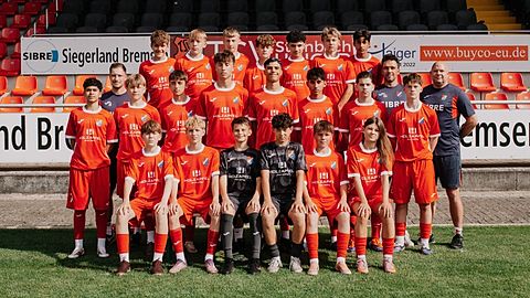 Mannschaftsfoto: C-Jugend (U15) - TSV Steinbach Haiger - Saison 26/27