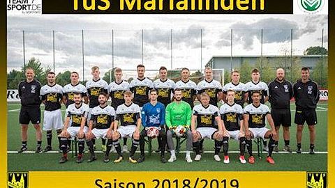 Es fehlten noch Spieler Fabian Burger und Betreuer Daniel Röll.