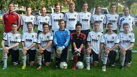 Hintere reihe von links: Andreas Rehm, Alexander Seele, Claudius Geiselhart, Julian Schmid, Daniel Benz, Benjamin Häbe, Fabian Franz, Mario Häbe, Trainer Bernd Hirschle
Vordere reihe von links: David Leicht, Jörg Christian, Michael Leicht, Alexander Kohler, Johannes Freytag, Christian Klatt, Peter Benz