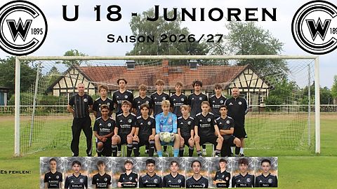 Mannschaftsfoto: A-Jugend (U19) II - FC Concordia Wilhelmsruh 1895 - Saison 26/27