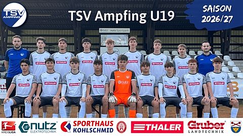 Mannschaftsfoto: A-Jugend (U19) - TSV Ampfing - Saison Herbst 26