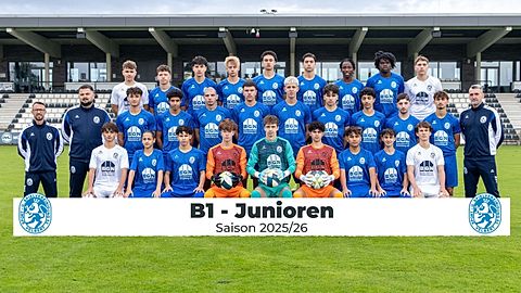 Mannschaftsfoto: B-Jugend (U17) - SSVg Velbert - Saison 25/26