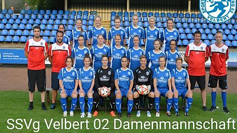 SSVg Velbert Damenmannschaft Saison 2016/17