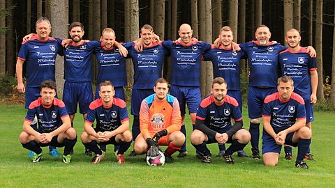 Zweite Mannschaft der SpVgg Brandten (Oktober 2022)
