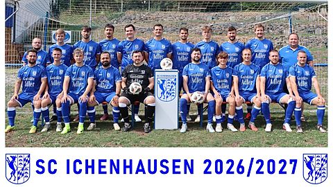 Mannschaftsfoto: Herren - 1. Mannschaft - SC Ichenhausen - Saison 26/27