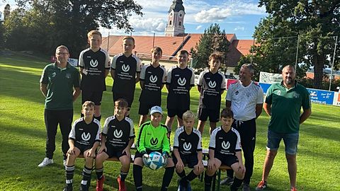 Mannschaftsfoto: D-Jugend (U13) II - FC Aldersbach - Saison 25/26