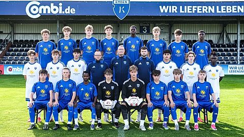 Mannschaftsfoto: B-Jugend (U17) - BSV Kickers Emden - Saison Herbst 26