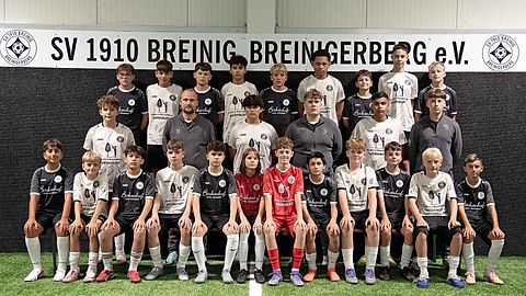Mannschaftsfoto: C-Jugend (U15) - SV Breinig - Saison Herbst 26