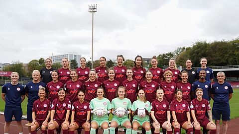 Mannschaftsfoto: Frauen - 1. Mannschaft - SC Fortuna Köln - Saison 26/27