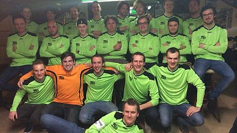 Obern: Niklas Berger, Stefan Braun, Jan Müller, Heiko Martinato, Deniz "Harry" Bal, Michael Zinn, Moritz Holthausen, Peter Dannheisig.
Mitte: Bartosz Cegleki, Sören Lichtenhagen, Chrissi Heiduk, Paul Rudzki, Jonas Hofmann, Tiago de Castro, Leo Küppers
Unten: Marcel Seyda, Simon Hübinger, Lukas Hüls, Daniel Block, Johannes Hüls.
Auf dem Boden liegend: Tobias "GP" Hofmann