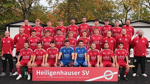 Mannschaftsfoto: Herren - 1. Mannschaft - Heiligenhauser SV - Saison 25/26