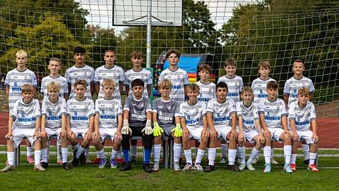 Mannschaftsfoto: C-Jugend (U15) - ASV Einigkeit Süchteln - Saison 25/26