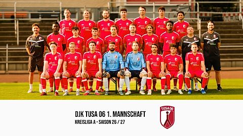 Mannschaftsfoto: Herren - 1. Mannschaft - DJK Tusa 06 Düsseldorf - Saison 26/27
