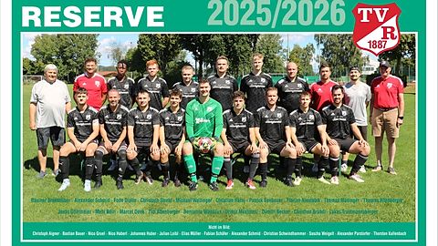 Mannschaftsfoto: Herren-Reserve - TV Reisbach/Vils - Saison 25/26