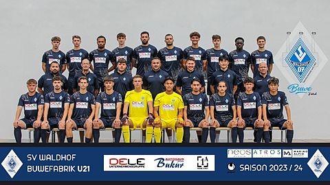 Hintere Reihe:
Philip Krischa, Michael Vit Mulligan, Leon Edobor, George Orr, Marjus Korreshi, Hashem Alawneh, Mikail Erdem Sentürk, Leo Wemhoener, Kennedy Okpala, Jermain Schranz

Mittlere Reihe:
Teamanager Ugur Akyol, Mannschaftsbetreuer Hartmut Modlinski, Co-Trainer Marco Weber, Torwarttrainer Levent Cimrin, Trainer Marco Göbel, Co-Trainer Myeonghwan Lee, Athletiktrainer José Del Brio Rodriguez

Vordere Reihe:
Roen Fordyce Hlywka, Berke Yücel, Leonardo Benedikt Lapre, Arlind Zeqiraj, Hannes Vogl, Kritsana Garn Pummarrin, Kemal Utman Eren, Issa Beydoun, Lukas  Sundin Sae-Saue, Yuta Hirano