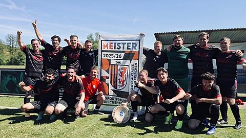 Mannschaftsfoto: Herren-Reserve - DJK-SF Reichenberg - Saison 25/26