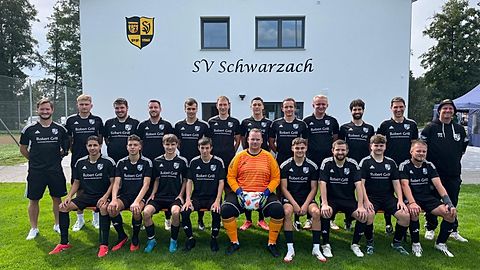 Mannschaftsfoto: Herren-Reserve - SV Schwarzach - Saison 25/26