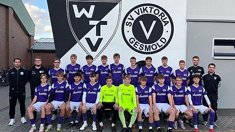 Mannschaftsfoto: A-Jugend (U19) - Viktoria Gesmold - Saison Herbst 25