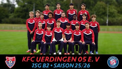 Mannschaftsfoto: B-Jugend (U17) II - KFC Uerdingen 05 - Saison 25/26