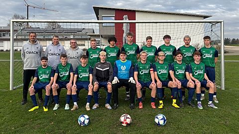 Mannschaftsfoto: A-Jugend (U19) - SV Asselfingen - Saison 25/26