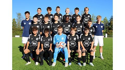 Mannschaftsfoto: D-Jugend (U13) - SV-DJK Taufkirchen - Saison 25/26