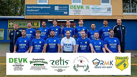 Mannschaftsfoto: Herren - 2. Mannschaft - SV Blau-Gelb Wiesbaden - Saison 25/26