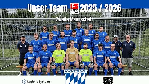 Mannschaftsfoto: Herren - 2. Mannschaft - SV Affolterbach - Saison 25/26