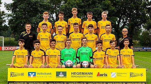 Vordere Reihe von links: Simon Benteler, Urim Ilazi, Justin Jasarevic, Lukas Ellefred, Thomas Darijtschuk, Bastian Humpert, Tim Benteler, Niklas Weigland

2. Reihe von links: Trainer Felix Alexander März, Luca Berenspöhler, Tom Stickling, Frederik Marten, Timo Pepping, Fabian Heinz, Andrea Furco

Hintere Reihe von links: Yannick Breimann, Endrit Salihi, Fynn Blomberg, Tobias Höwelberend, Christian Höwelberend