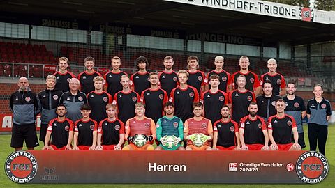 von links
Hinten:	Tom Bauer - Mick Schüttpelz - Pascal Petruschka - Pierre Miguel de Faria Alves Pinto - Lennard Maßmann - Leon Niehues - Adrian Wanner - Adrian Knüver - Fitim Fejza
Mitte:	Marc Steinfeldt - Michael Wolters - Hermann Berlekamp - Sören Wald - Bennet van den Berg - Luca Meyer - Tim Heger - Ben Wittenbernds - Colin van den Berg - Christian Hebbeler - David Paulus - Maren Gehner
Vorne:	Montasar Hammami - Noah Kosthorst - Luca de Angelis - Marcel Pieper - Cornelius Watta - Ramon Büsken - Fabian Kerellaj - Luca Ehler - Jonas Burke