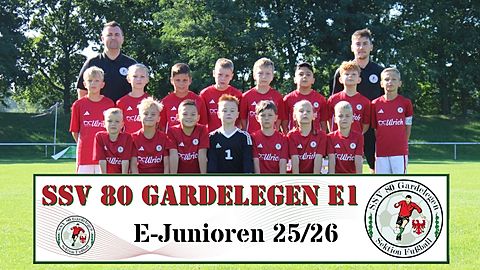 Mannschaftsfoto: E-Jugend (U11) - SSV 80 Gardelegen - Saison Frühjahr 26