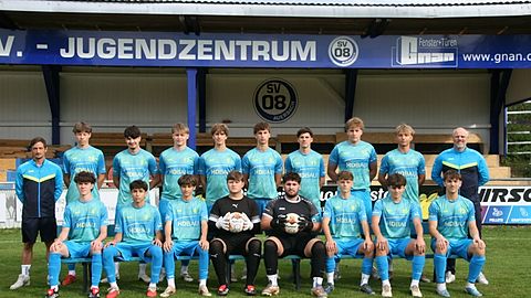 Mannschaftsfoto: A-Jugend (U19) - SV 08 Auerbach - Saison 26/27