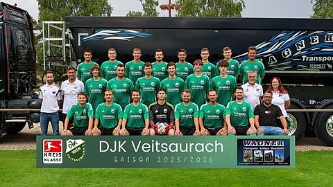 Mannschaftsfoto: Herren - 1. Mannschaft - DJK Veitsaurach - Saison 25/26