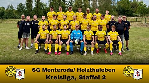 Mannschaftsfoto: Herren - 1. Mannschaft - BSG Aktivist Menteroda - Saison 26/27