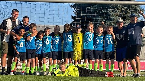 Mannschaftsfoto: D-Jugend (U13) - SV Hofkirchen - Saison 25/26