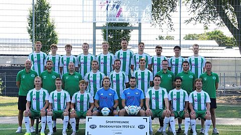 Mannschaftsfoto: Herren - 1. Mannschaft - Sportfreunde Broekhuysen - Saison 26/27