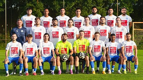 Mannschaftsfoto: Herren - 1. Mannschaft - FC Alemannia Groß-Rohrheim - Saison 25/26