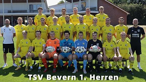 Mannschaftsfoto: Herren - 1. Mannschaft - TSV Bevern - Saison 26/27