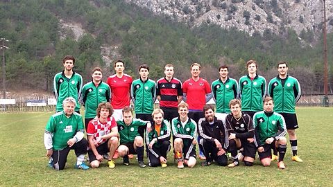 Stehend von links: Brunner, Wollmann, Grözinger, Roever, Ritz, Schrötter, Herrmann, von Aretin, Lochbaum
Hockend von links: Coach Reiz, Rait, Heuberger, Rode, Schmid, Mayer, Glaser, Höschle