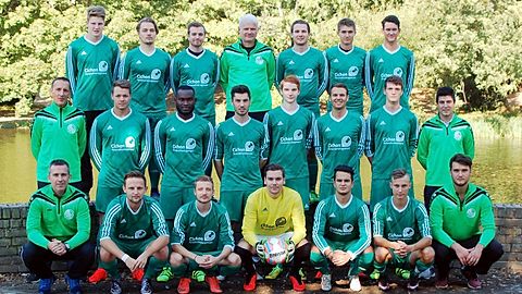 Oben: Zabel, Baum, Tost, Linnemann (Tr.), Morrica, Tanzhaus, Sauer
Mitte: Sauer (Co.-Tr.), Zschoche, Abiodun, Launen, Buschmann, Brux, Steckelbroeck, Arabo
Unten: Creutz, Hackler, Zimmermann, Kramm, Hoffmann, Kacprowicz, Belting
Es fehlt: Ripiater, Eiffler, Frank, Silkens, Satak