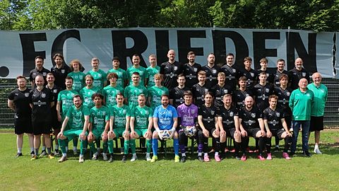 Mannschaftsfoto: Herren - 2. Mannschaft - 1. FC Rieden - Saison 26/27