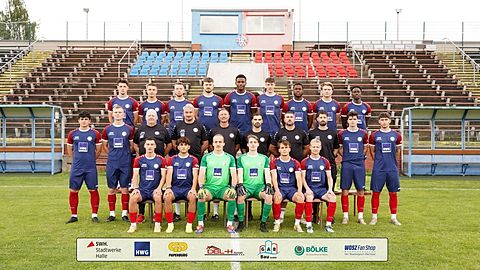 Mannschaftsfoto: Herren - 1. Mannschaft - VfL Halle 1896 - Saison 25/26