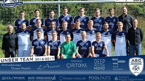 Hintere Reihe v.l.: Sebastian Philb, Anton Feiler, Tobias Steer, Alexander Keil, Andreas Zimolong, Michalis Karamanos, Christopher Ruben, 2.Vorstand Sven Steier
Mittlere Reihe v.l.: 1.Vorstand Konstantinos Lasidis, Paride Loreto, Alexander Lang, Christopher Kingston, Denis Ortner, Luis Knebl, Jan Krösche, Anastasios Lasidis, Manuel Schneider, Techn. Leiter Andreas Mathäus
Vordere Reihe v.l.: Markus De Cillia, Kevin Weidlich, Michael Grossner, Marius Wedderwille, Florian Ettenberger

Nicht auf dem Foto: Cem Acikbas, Robin Dreißig, Tom Zajdlik, Phil Malzacher