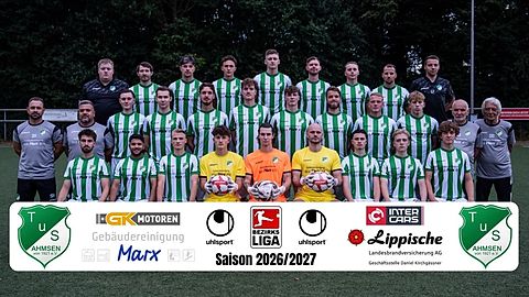 Mannschaftsfoto: Herren - 1. Mannschaft - TuS Ahmsen - Saison 26/27