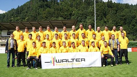 Hintere Reihe von links nach rechts:
Armin Gabelt (Trainer), Fabio Hoferer, Stevo Dukanovic, Lukas Vollmer, Erwin Miller, Vincent Kühn, Florian Brandt, Matthias Heizmann, Yannik Anzaldi, Hakan Güldüren, Jens Alender, Jan Brosamer, Raphael Schwendemann, Alex Keil (Co-Trainer)
Mittlere Reihe von links nach rechts:
Geschäftsführer Karl Lehmann (Walter Prototyp), Markus Hoferer (Vorstand Sport), Antonio D., Dominique Schmidt, Matthias Harter, Daniel Riehle, Fabian Baltruschat, Christian Dittrich, Michael Harter Alex Buchmiller, Rudolf Bonert (Betreuer), Betriebsratsvorsitzenden Michael Wylegalla (Walter Prototyp), Christian Zeferer (Co-Trainer)

Vordere Reihe von links nach rechts:
Fabian Fuhlert, Alexander Becker, Georgis Kalafatis, Lucas Halter, Marcel Schwarz, Christoph Gallus, Salvatore Rizzo, Sandro Leopold
Es fehlen:
Moritz Geiger, Vittorio Paolo, Giuseppe Cardillo