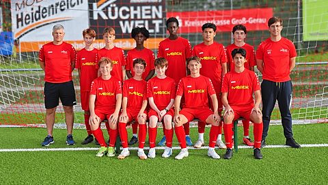 Mannschaftsfoto: B-Jugend (U17) II - SKV Büttelborn - Saison Herbst 26