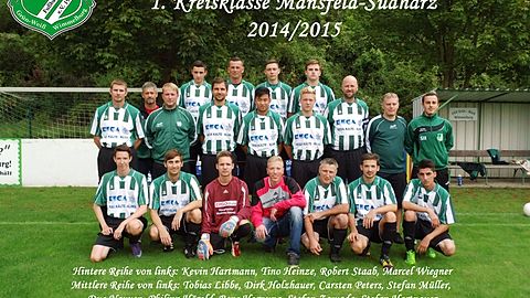 2. Mannschaft FSV Grün-Weiß Wimmelburg Saison 2014/2015